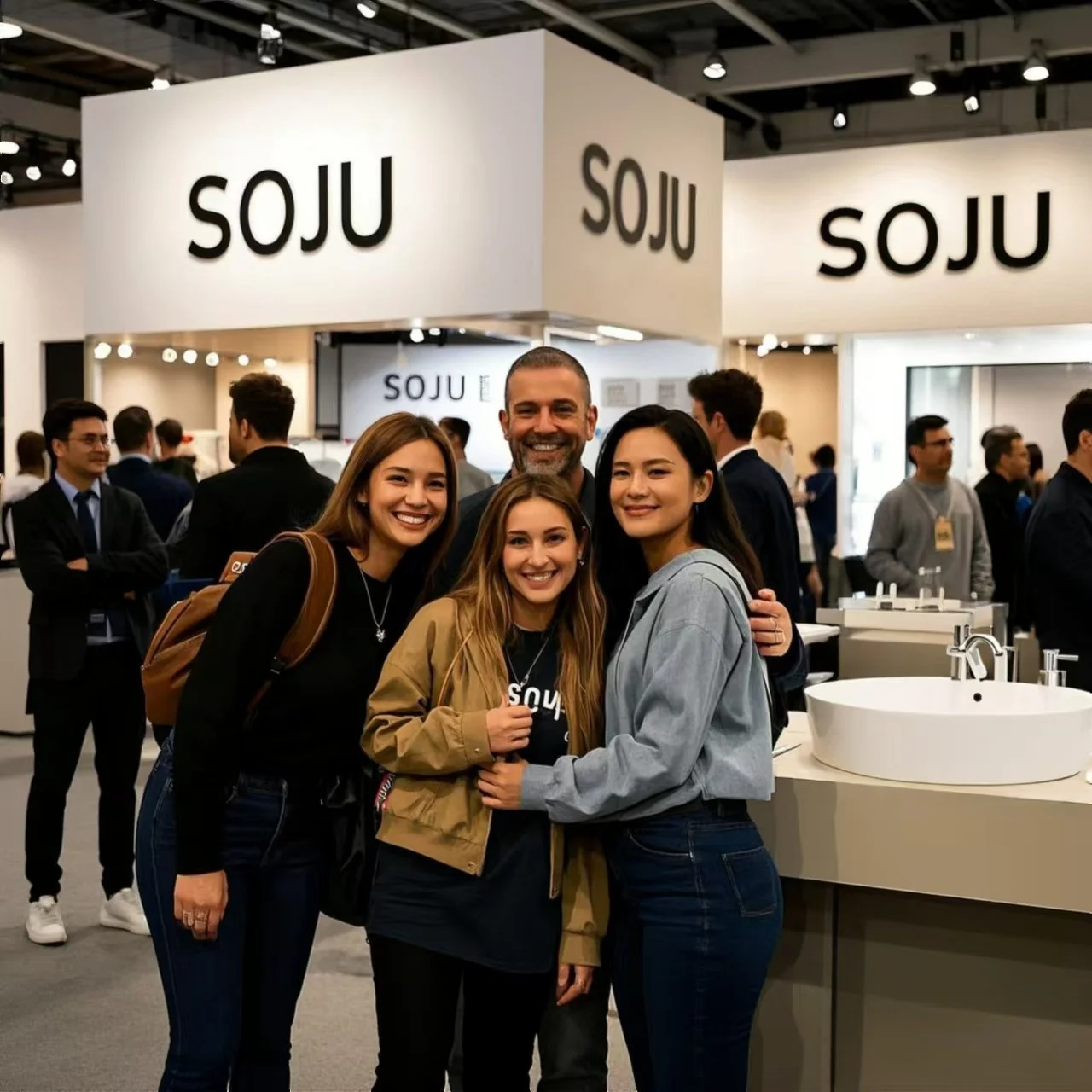 Auto-Washing & Deodorizing Intelligent Smart Toilet