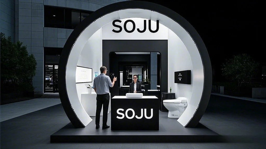 Auto-Washing & Deodorizing Intelligent Smart Toilet