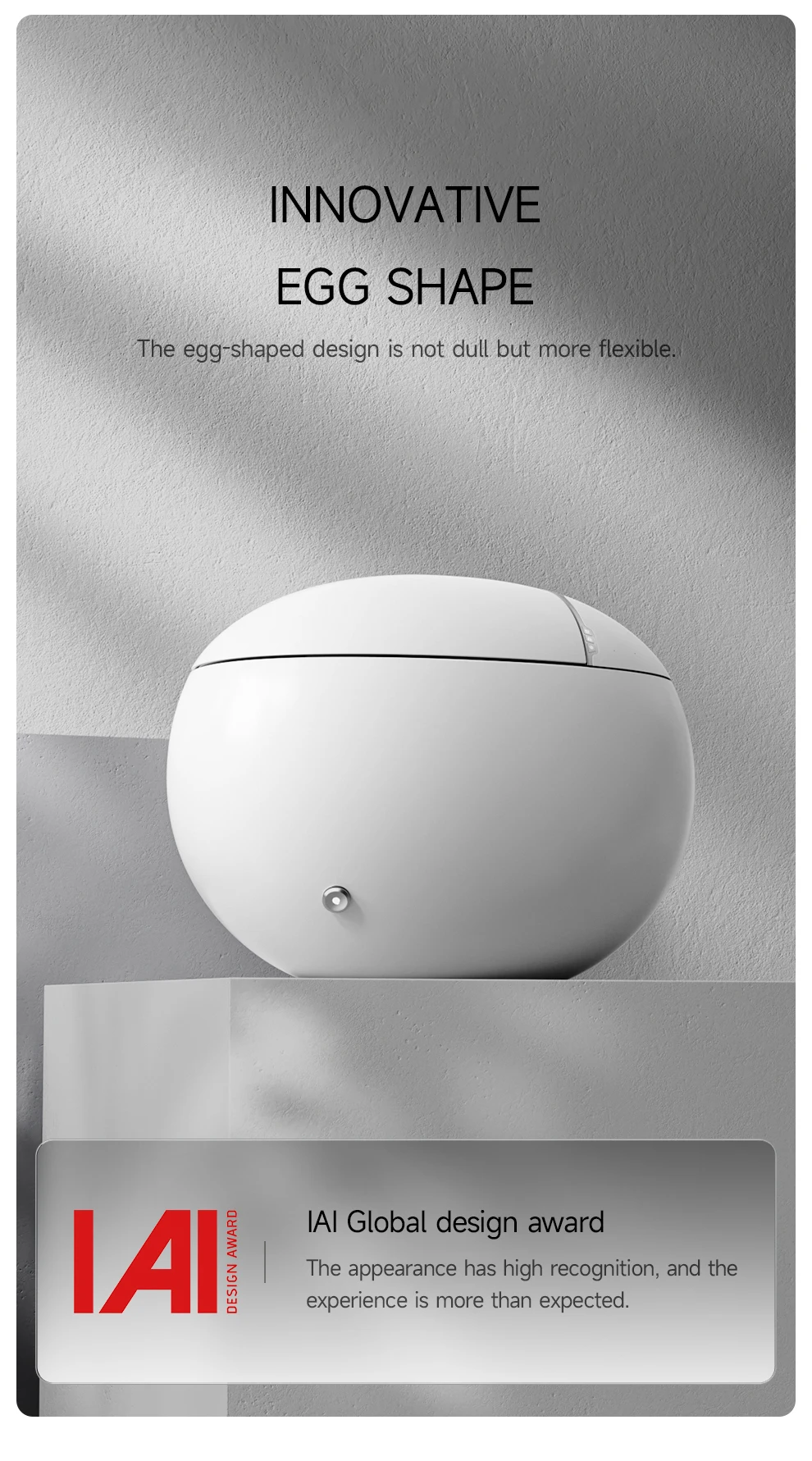 Auto-Washing & Deodorizing Intelligent Smart Toilet