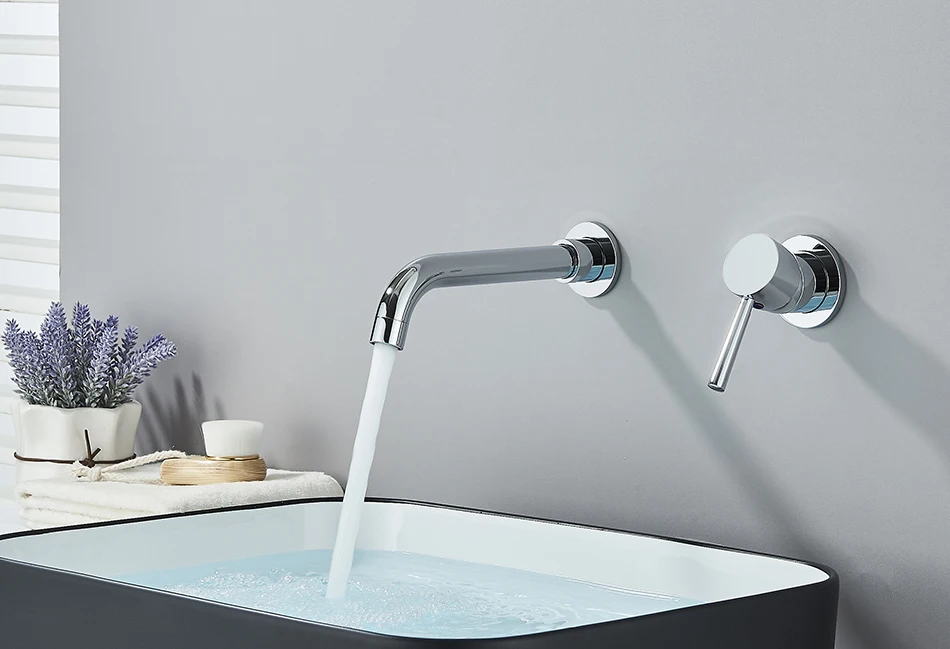 Bath Basin Sink Tap Bathtub Hot And Cold Water Mixer