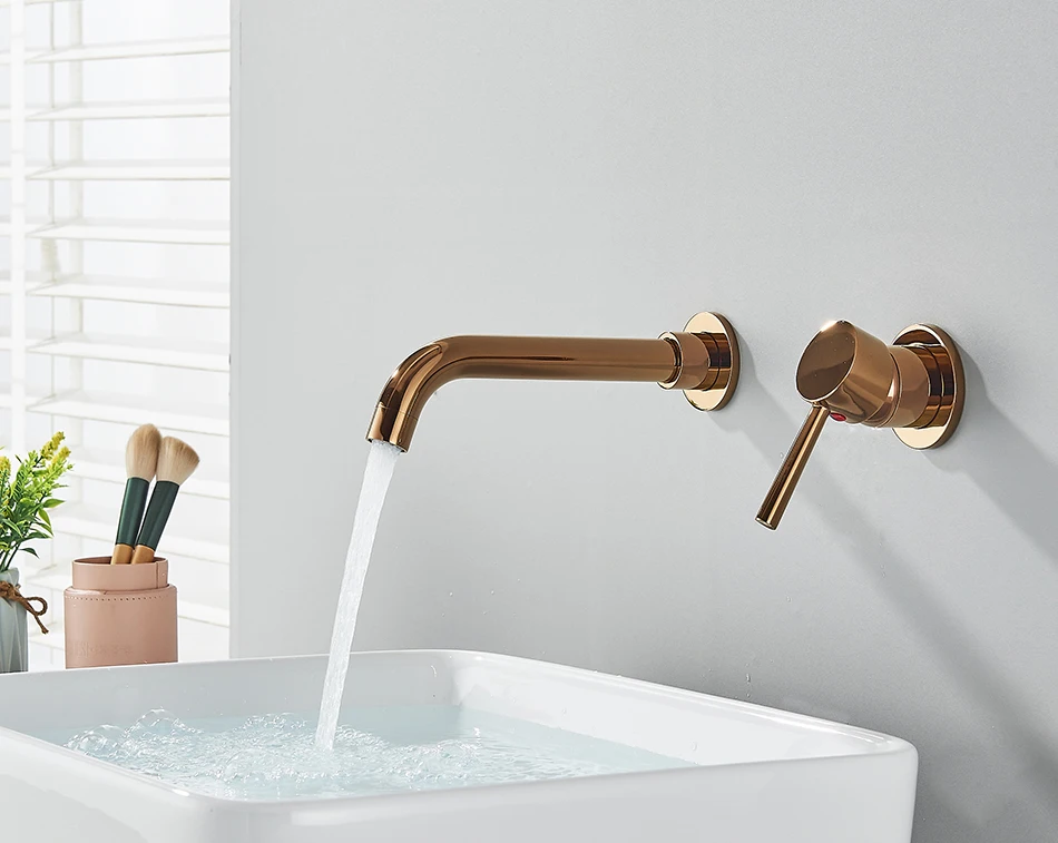 Bath Basin Sink Tap Bathtub Hot And Cold Water Mixer