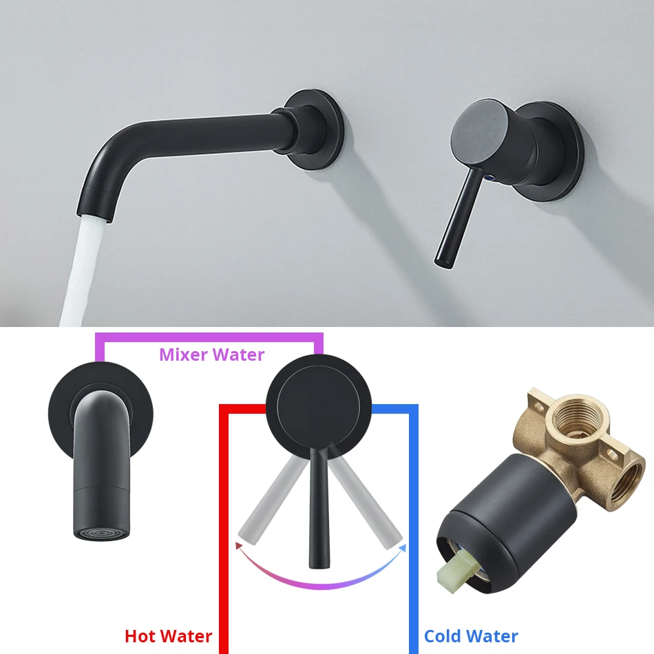 Bath Basin Sink Tap Bathtub Hot And Cold Water Mixer BATHROOM ACCESSORIES Color : Black 15 cm|Black 21 cm|Black 26 cm|Brushed Gold 15cm|Brushed Gold 21cm|Brushed Gold 26cm|Brushed Nickel 15cm|Brushed Nickel 21cm|Brushed Nickel 26cm|Chrome 15cm|Chrome 21cm|Chrome 26cm|Golden 15cm|Golden 21cm|Golden 26cm Bath Basin Sink Tap Bathtub Hot And Cold Water Mixer BATHROOM ACCESSORIES Color : Black 15 cm|Black 21 cm|Black 26 cm|Brushed Gold 15cm|Brushed Gold 21cm|Brushed Gold 26cm|Brushed Nickel 15cm|Brushed Nickel 21cm|Brushed Nickel 26cm|Chrome 15cm|Chrome 21cm|Chrome 26cm|Golden 15cm|Golden 21cm|Golden 26cm