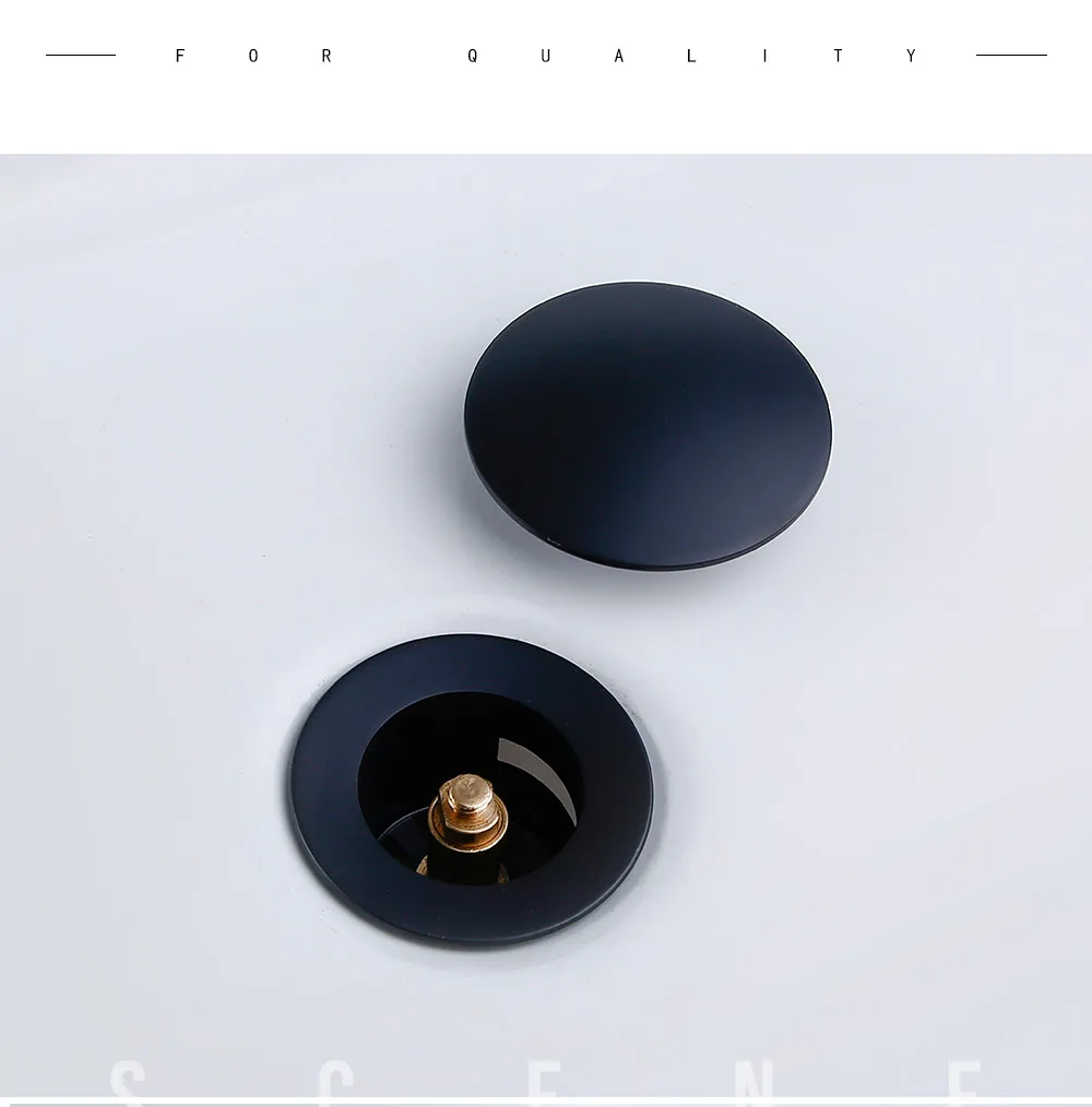 Bathroom Basin Sink Pop-Up Drain Waste Stopper