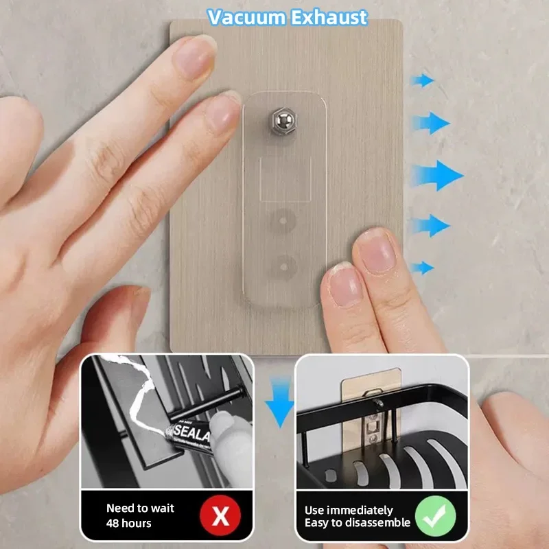 Bathroom Shelf Makeup Storage Organizer Aluminum Alloy Shampoo Rack BATHROOM SHELVES Color : Black 1Triangle|Silver 1Triangle|Black 1Square|Silver 1Square|Black 2Triangle|Silver 2Triangle|Black 2Square|Silver 2Square|White 2Triangle|White 2Square|Gold 2Triangle|Gold 2Square Bathroom Shelf Makeup Storage Organizer Aluminum Alloy Shampoo Rack BATHROOM SHELVES Color : Black 1Triangle|Silver 1Triangle|Black 1Square|Silver 1Square|Black 2Triangle|Silver 2Triangle|Black 2Square|Silver 2Square|White 2Triangle|White 2Square|Gold 2Triangle|Gold 2Square