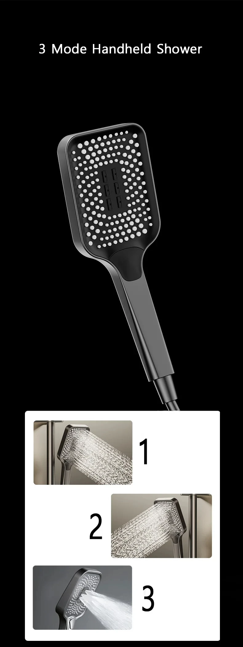 Bathroom Shower Set with LED Display Bathroom Shower Set with LED Display