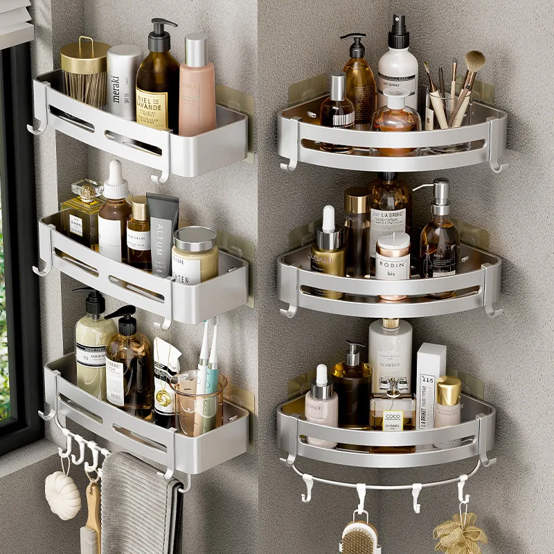 Bathroom Storage Rack Color : Black 1Triangle|Black 1Triangle Rod|Black 2Triangle Rod|Black 3Triangle Rod|Black 1Square|Black 1Square Rod|Black 2Square Rod|Black 3Square Rod|Silver 1Triangle|Silver 1Triangle Rod|Silver 2Triangle Rod|Silver 3Triangle Rod|Silver 1Square|Silver 1Square Rod|Silver 2Square Rod|Silver 3Square Rod Bathroom Storage Rack Color : Black 1Triangle|Black 1Triangle Rod|Black 2Triangle Rod|Black 3Triangle Rod|Black 1Square|Black 1Square Rod|Black 2Square Rod|Black 3Square Rod|Silver 1Triangle|Silver 1Triangle Rod|Silver 2Triangle Rod|Silver 3Triangle Rod|Silver 1Square|Silver 1Square Rod|Silver 2Square Rod|Silver 3Square Rod