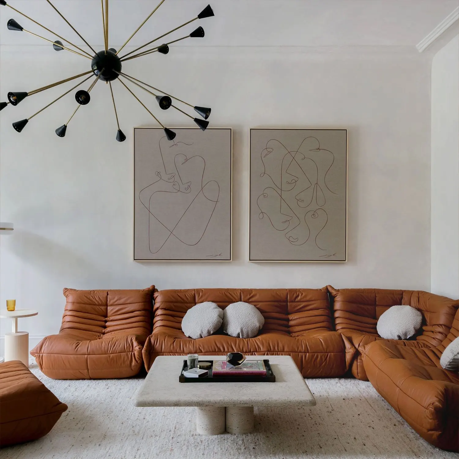 Caterpillar Sofa Living Room Balcony Leisure Lazy Sofa