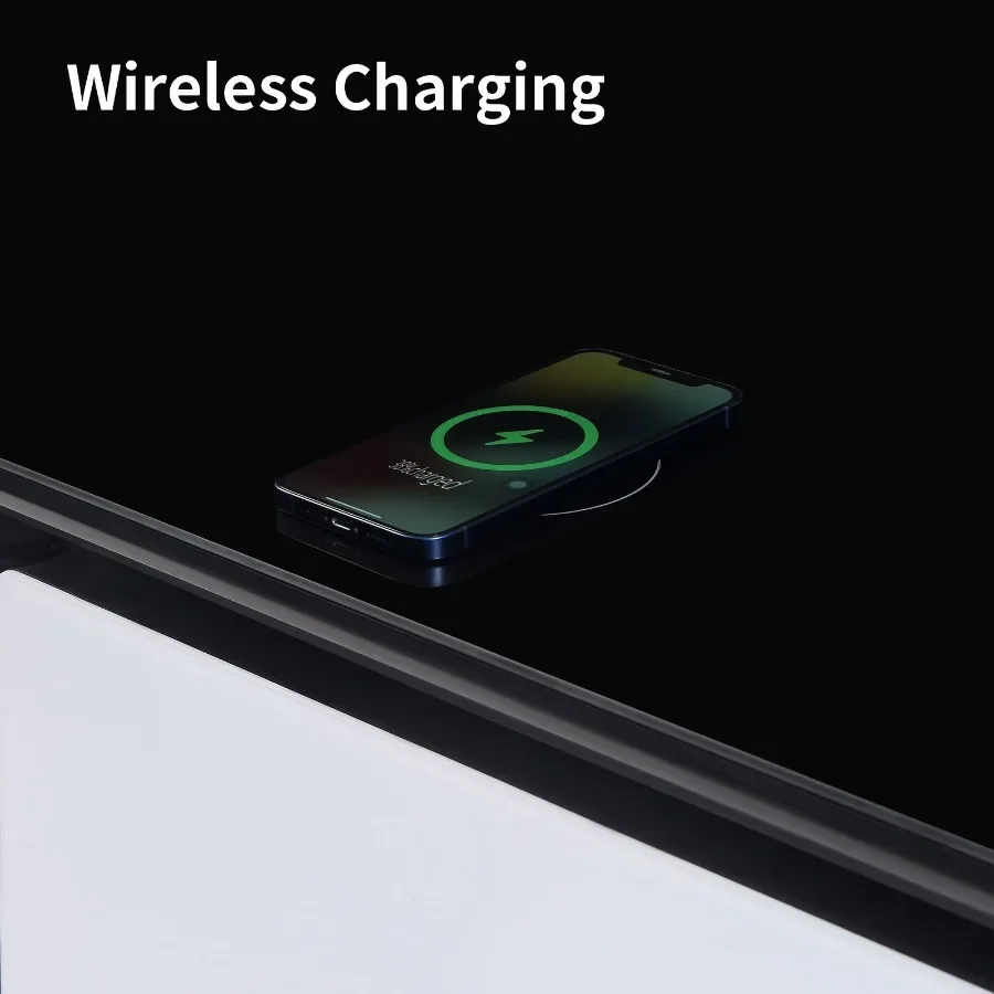 Coffee Table With Builtin Fridge Bluetooth Speaker Wireless Charging