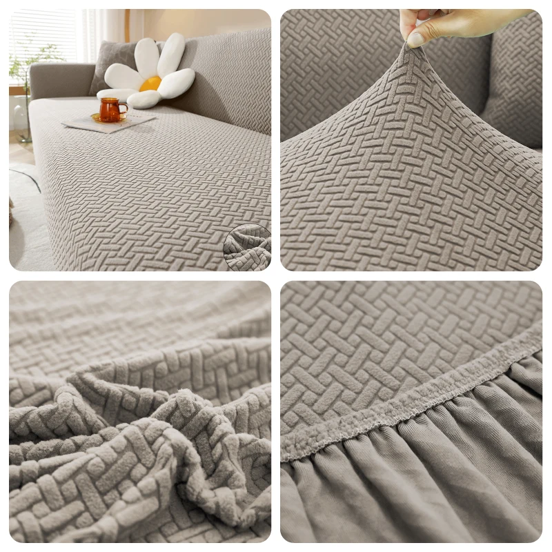 Elastic Jacquard Fabric Sofa Cover Elastic Jacquard Fabric Sofa Cover