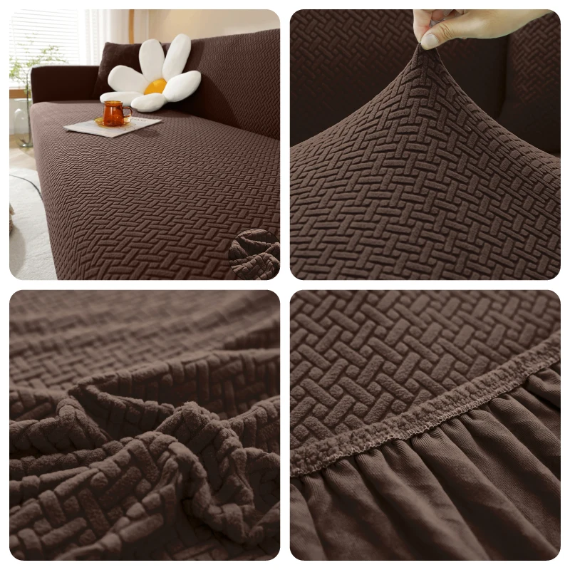 Elastic Jacquard Fabric Sofa Cover Elastic Jacquard Fabric Sofa Cover
