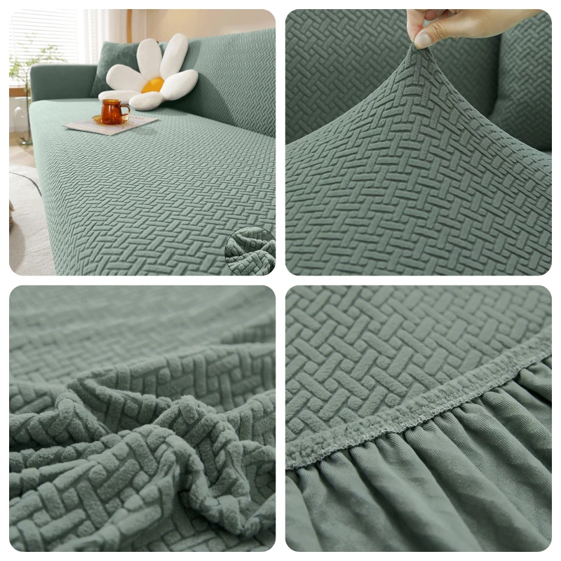 Elastic Jacquard Fabric Sofa Cover Elastic Jacquard Fabric Sofa Cover