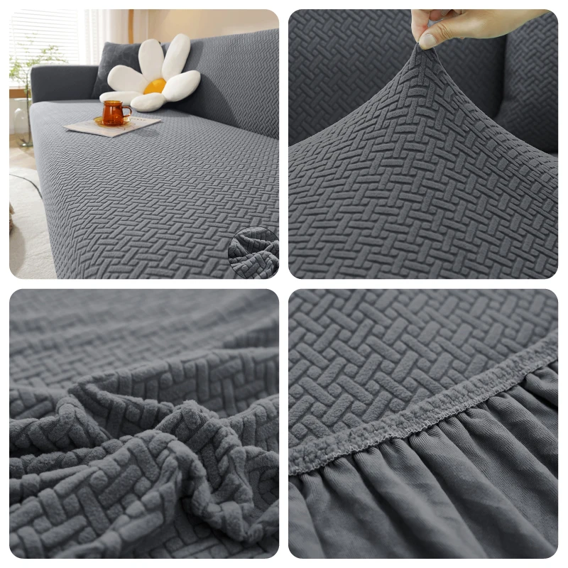 Elastic Jacquard Fabric Sofa Cover Elastic Jacquard Fabric Sofa Cover