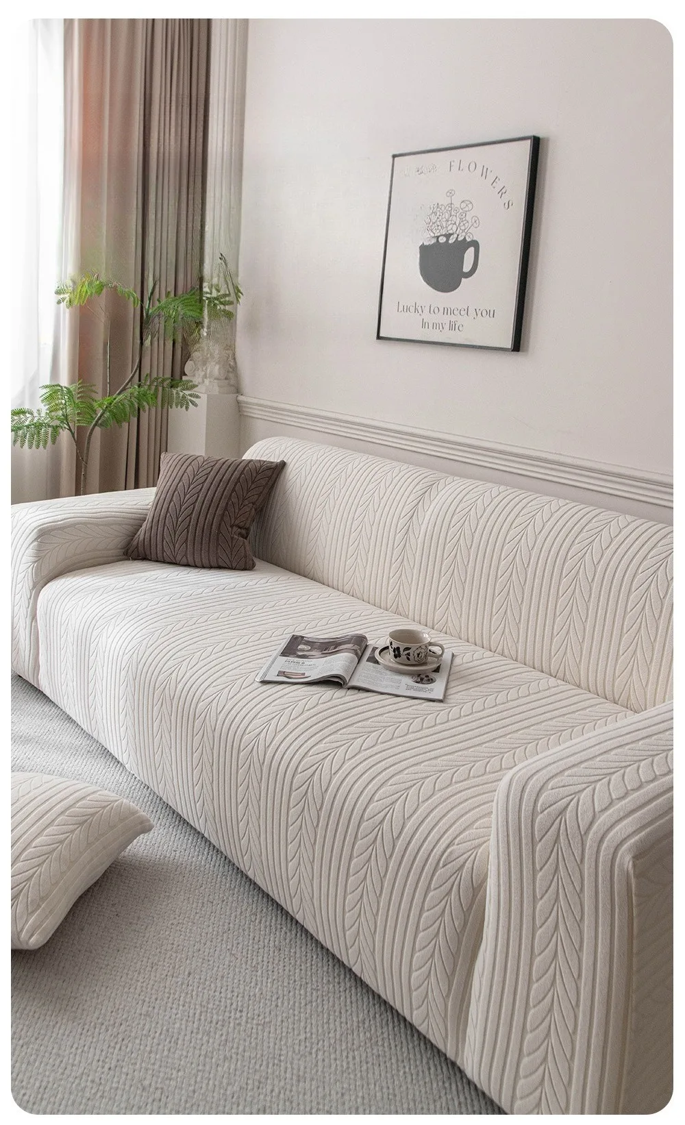 Elastic Sofa Cover Thicken Dust Cover Sofa Pad