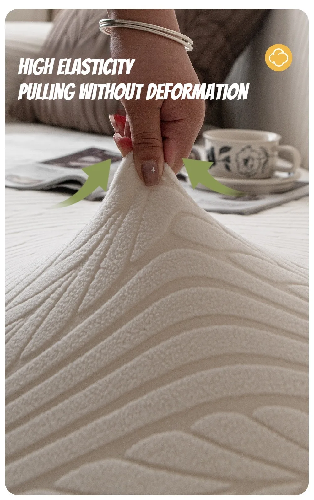 Elastic Sofa Cover Thicken Dust Cover Sofa Pad