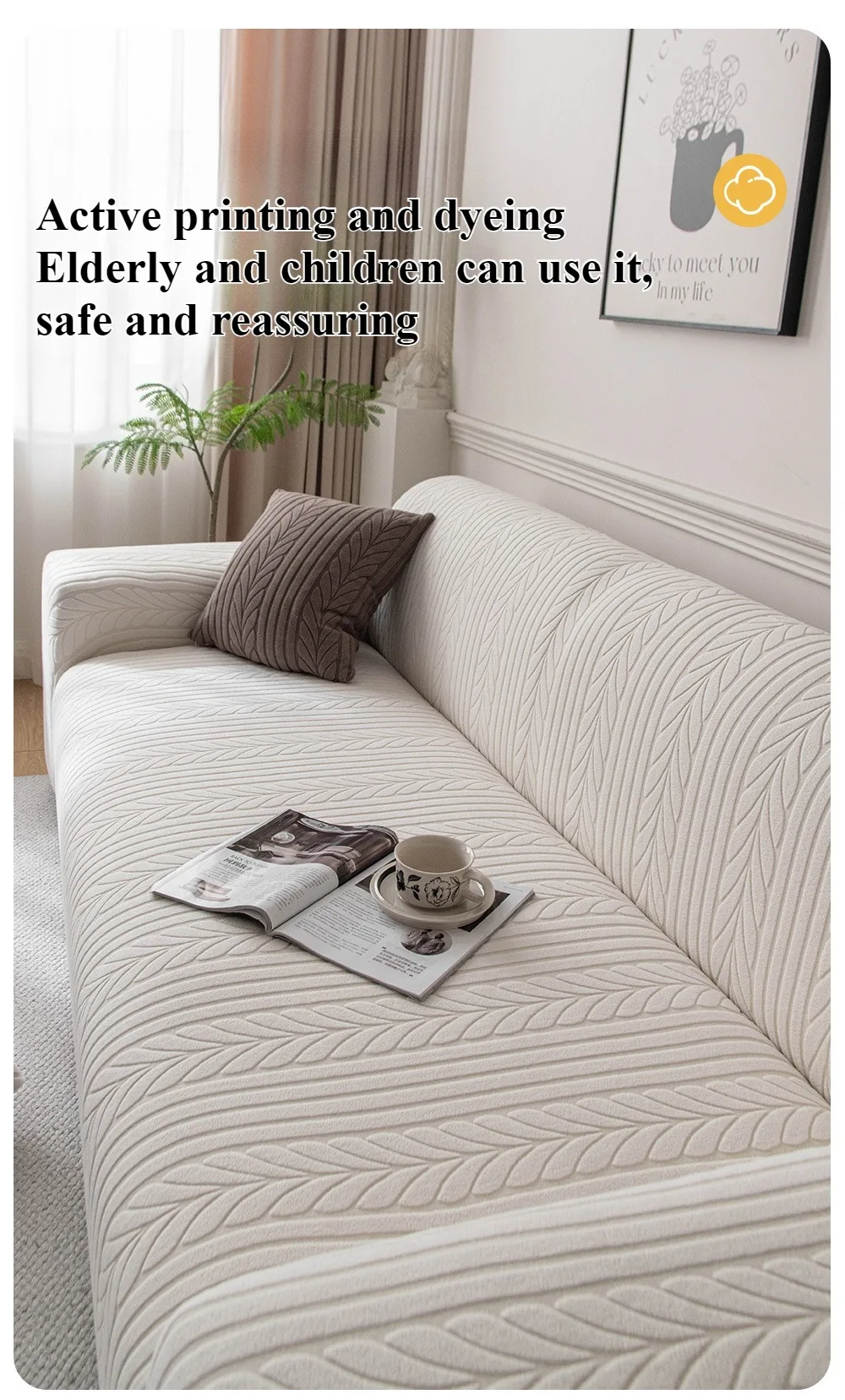 Elastic Sofa Cover Thicken Dust Cover Sofa Pad