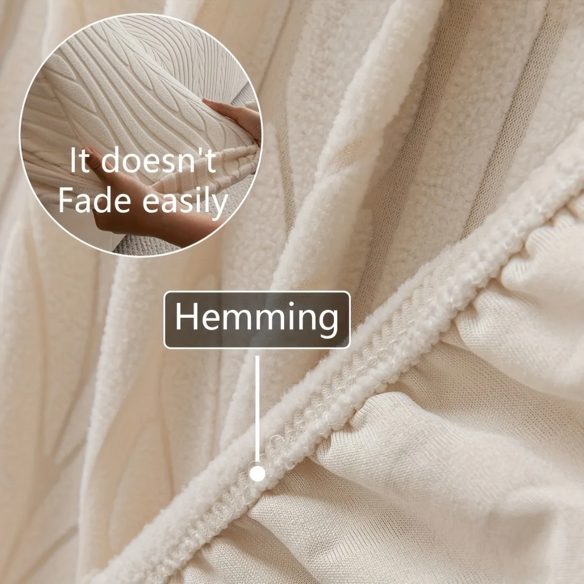 Elastic Sofa Cover Thicken Dust Cover Sofa Pad LINENS & BEDDING Color : Beige|Coffee|Light Grey|Dark Grey Elastic Sofa Cover Thicken Dust Cover Sofa Pad LINENS & BEDDING Color : Beige|Coffee|Light Grey|Dark Grey