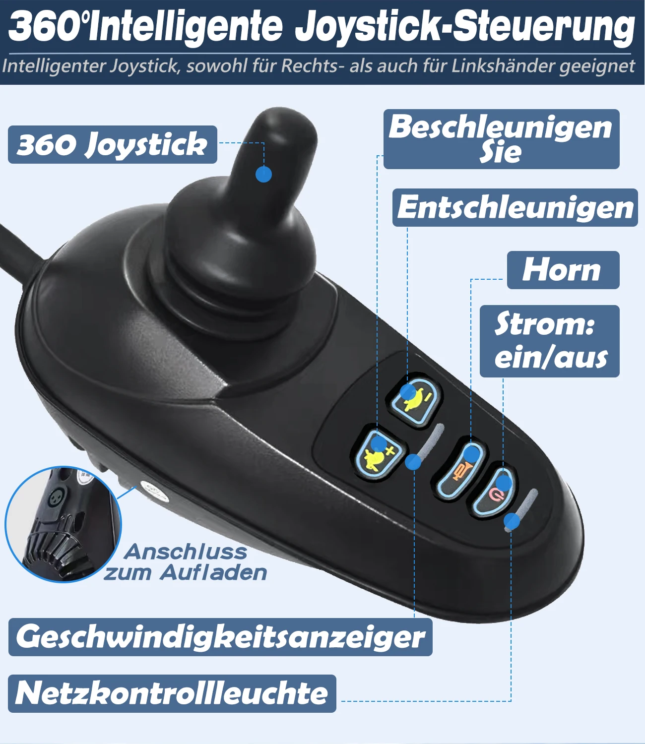 Electric Wheelchair for Adults Long Large Support Power Electric Wheelchair for Adults Long Large Support Power
