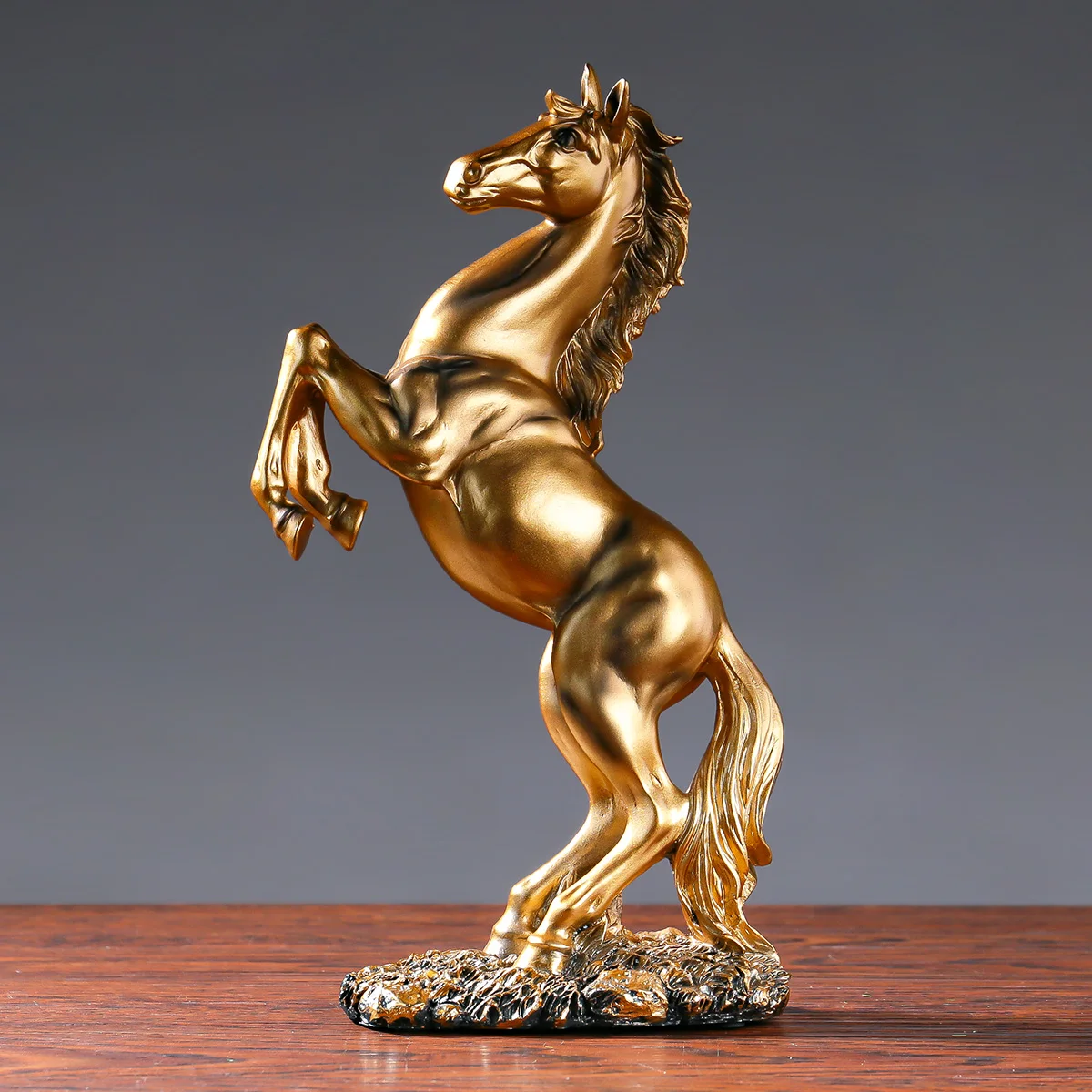 European Style Home Resin Victory Horse Statue Color : BS021|BS020|BS019 European Style Home Resin Victory Horse Statue Color : BS021|BS020|BS019