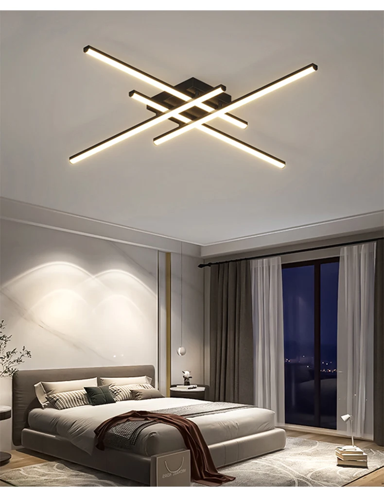 Fixtures Ceiling Light Geometric Aesthetics For Living Room