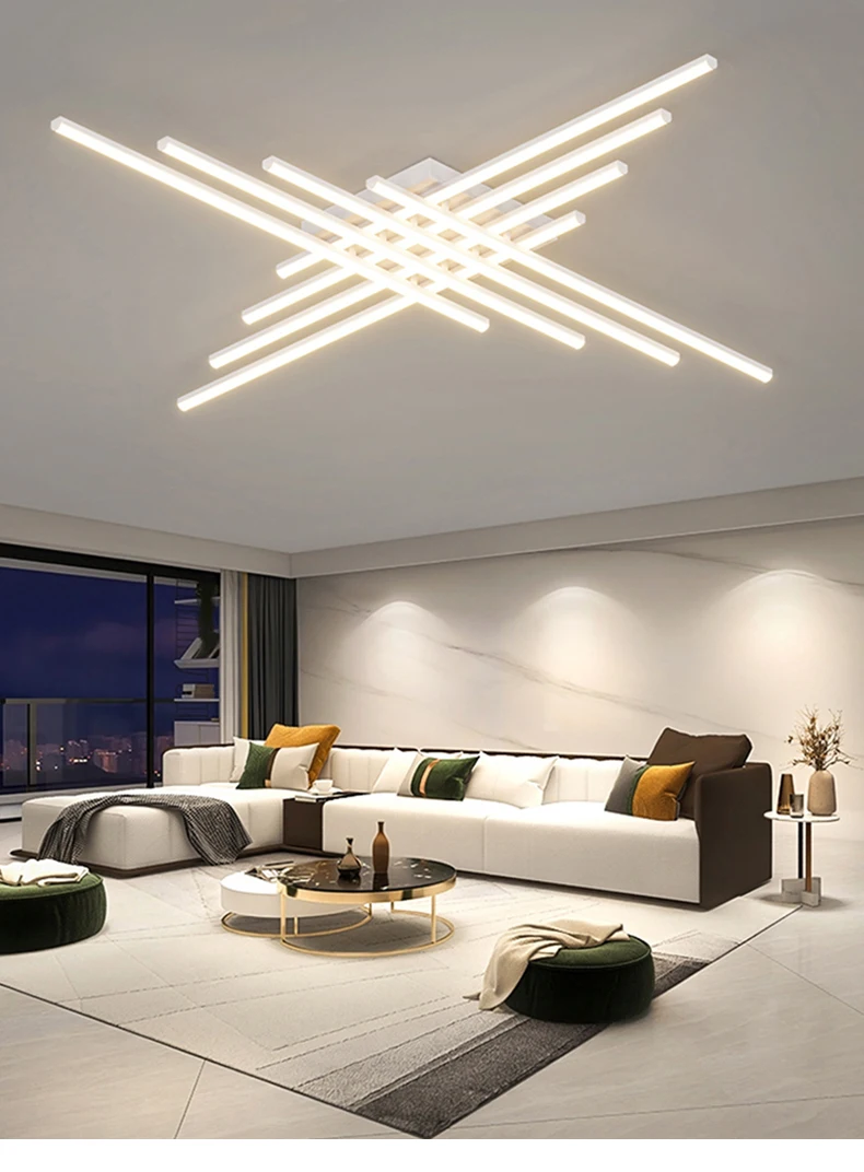 Fixtures Ceiling Light Geometric Aesthetics For Living Room