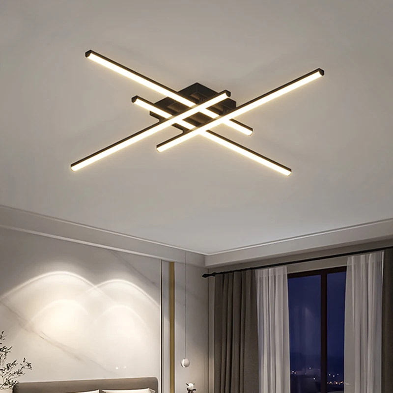 Fixtures Ceiling Light Geometric Aesthetics For Living Room LIGHTING Body Color : Black 8Heads 120cm|White 8Heads 120cm|Black 6Heads 120cm|White 6Heads 120cm|Black 4Heads 85cm|White 4Heads 85cm|Black 2Heads 90cm|Black 2Heads 80cm Fixtures Ceiling Light Geometric Aesthetics For Living Room LIGHTING Body Color : Black 8Heads 120cm|White 8Heads 120cm|Black 6Heads 120cm|White 6Heads 120cm|Black 4Heads 85cm|White 4Heads 85cm|Black 2Heads 90cm|Black 2Heads 80cm