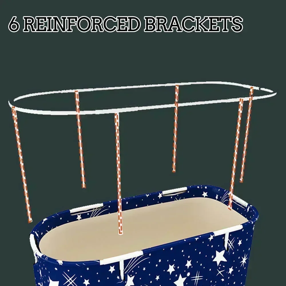 Folding Adult Bath Tub Household Thickened Insulated Bathtub