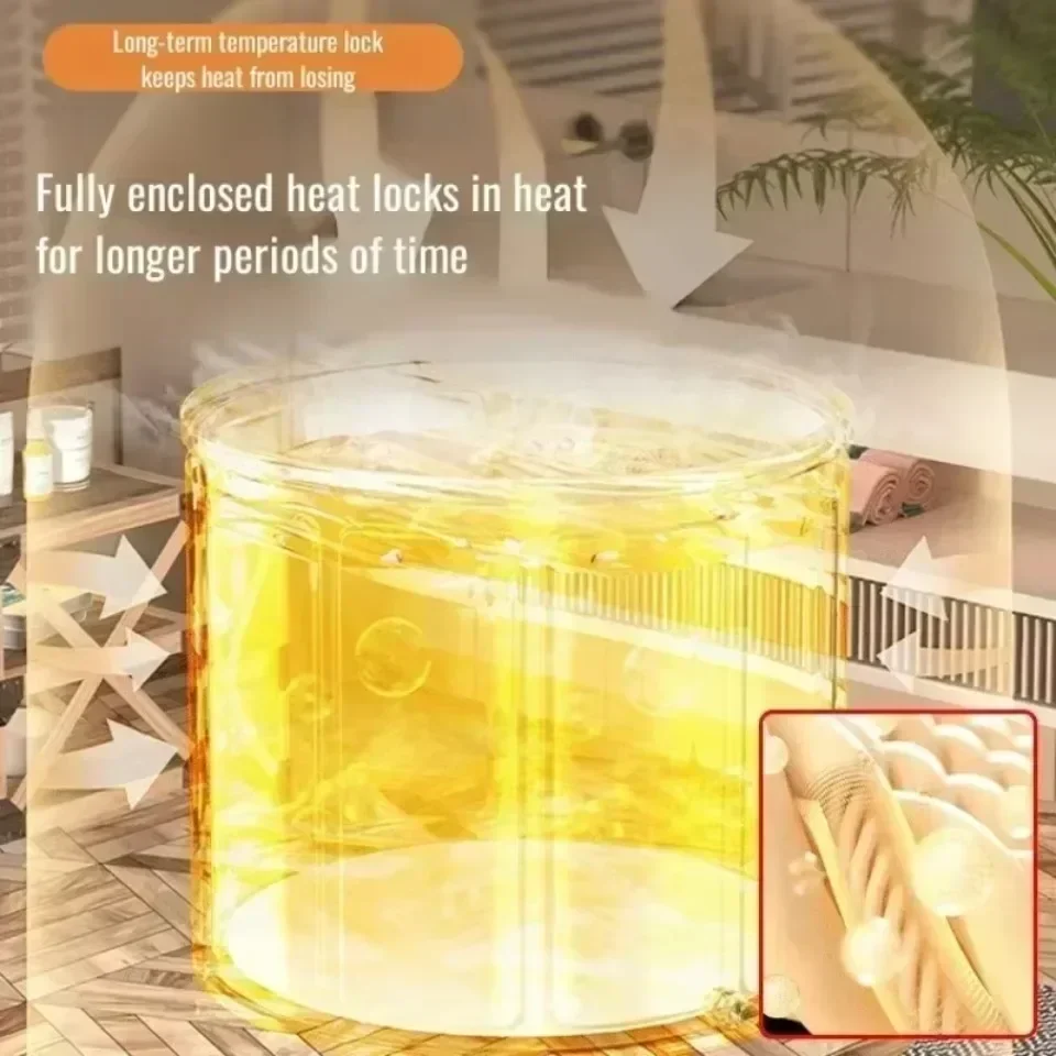 Folding Adult Bath Tub Household Thickened Insulated Bathtub