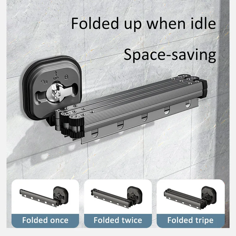 Folding Clothes Hanger Indoor Retractable Cloth Drying Rack Folding Clothes Hanger Indoor Retractable Cloth Drying Rack