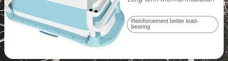 Folding Portable Bathtubs for Adult Full Body Ice Bath Spa Bathtub Folding Portable Bathtubs for Adult Full Body Ice Bath Spa Bathtub