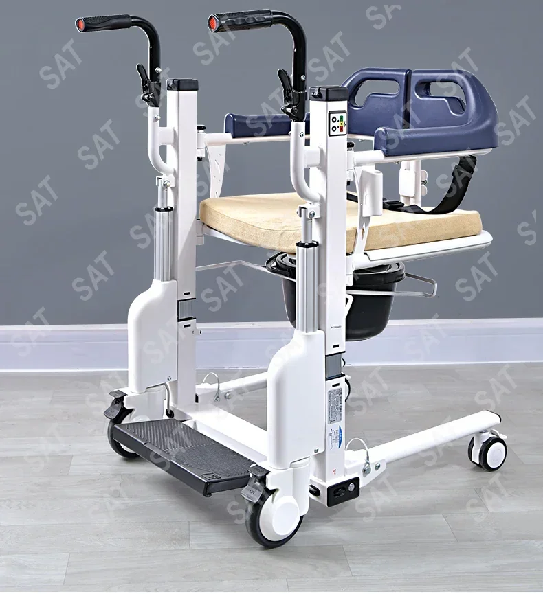 For transfer machine multifunctional electric lifting transfer chair for disabled home care, bathing, transfer whe