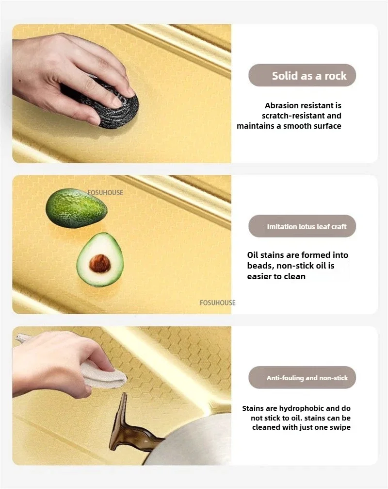 Gold Kitchen Sink with Digital Display Gold Kitchen Sink with Digital Display