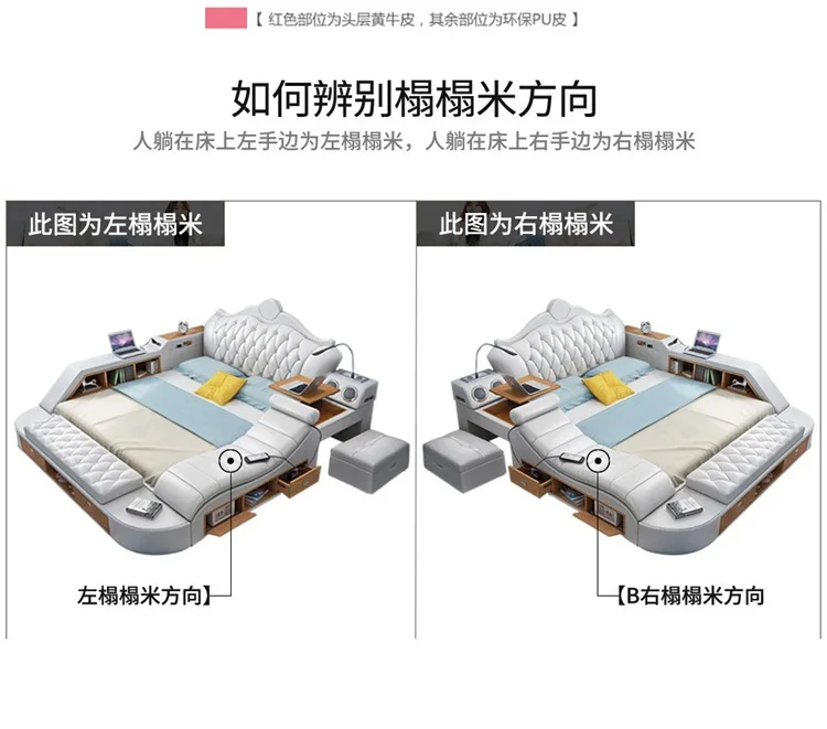 Headboard Storage Double Bed Queen Drawers King Size Smart Bed Headboard Storage Double Bed Queen Drawers King Size Smart Bed