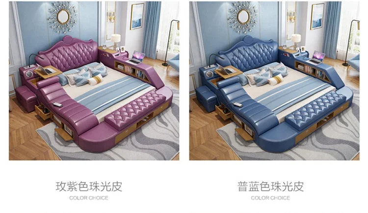 Headboard Storage Double Bed Queen Drawers King Size Smart Bed Headboard Storage Double Bed Queen Drawers King Size Smart Bed