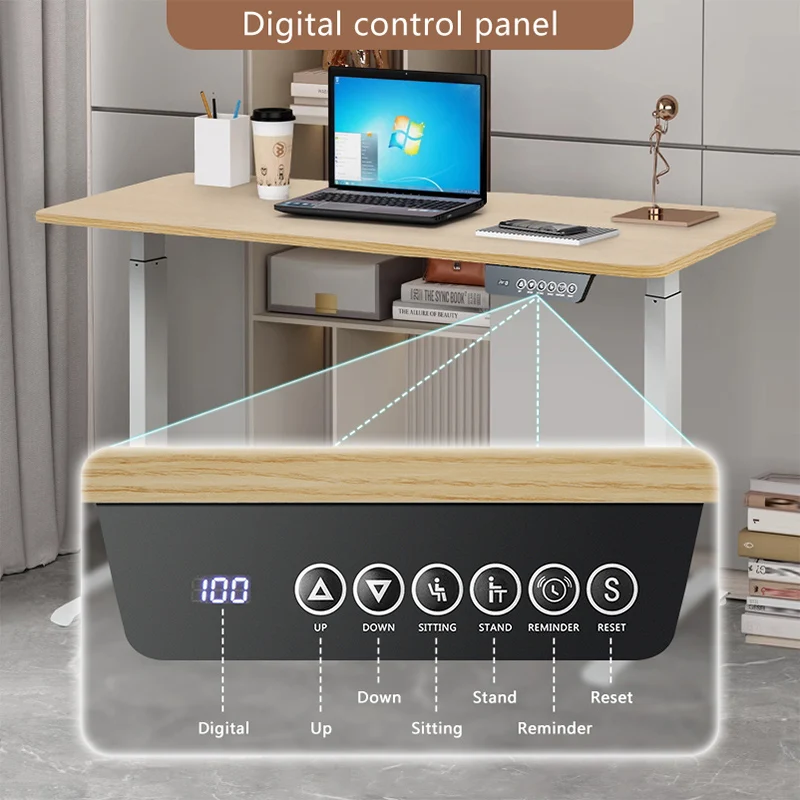 Height Adjustable Desk Motion Electric Sit Stand Up Down Computer Table Height Adjustable Desk Motion Electric Sit Stand Up Down Computer Table