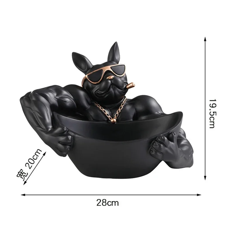 Home Decor Cool Dog Figurine Dog Statue FIGURINES & MINIATURES Color : A|B Home Decor Cool Dog Figurine Dog Statue FIGURINES & MINIATURES Color : A|B