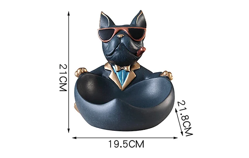 Home Decor Cool Dog Figurine Dog Statue