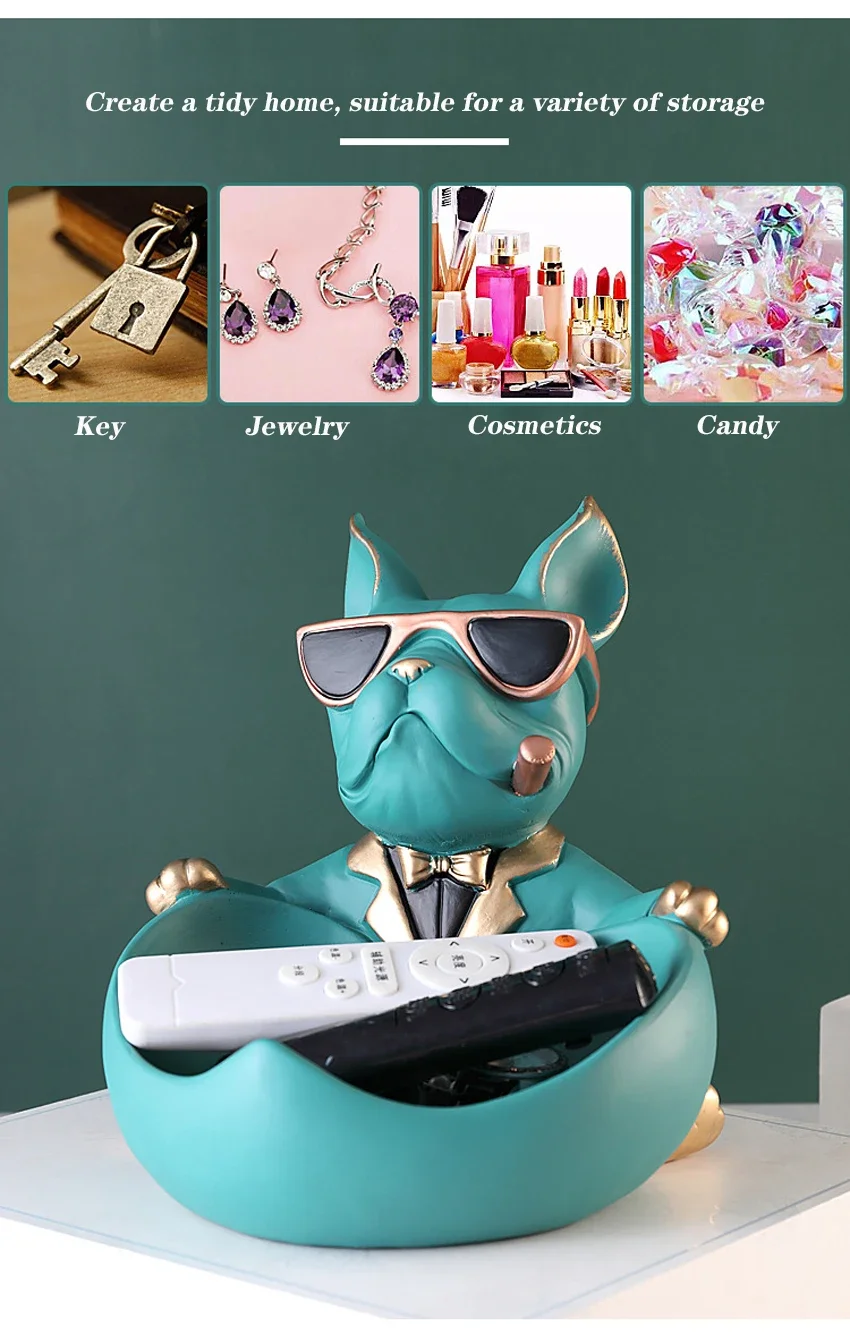 Home Decor Cool Dog Figurine Dog Statue