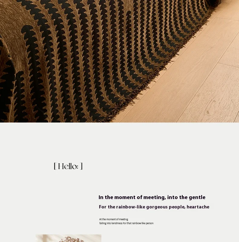 Home Sofa Cover Living Room Sofas Knitted Blanket Cover