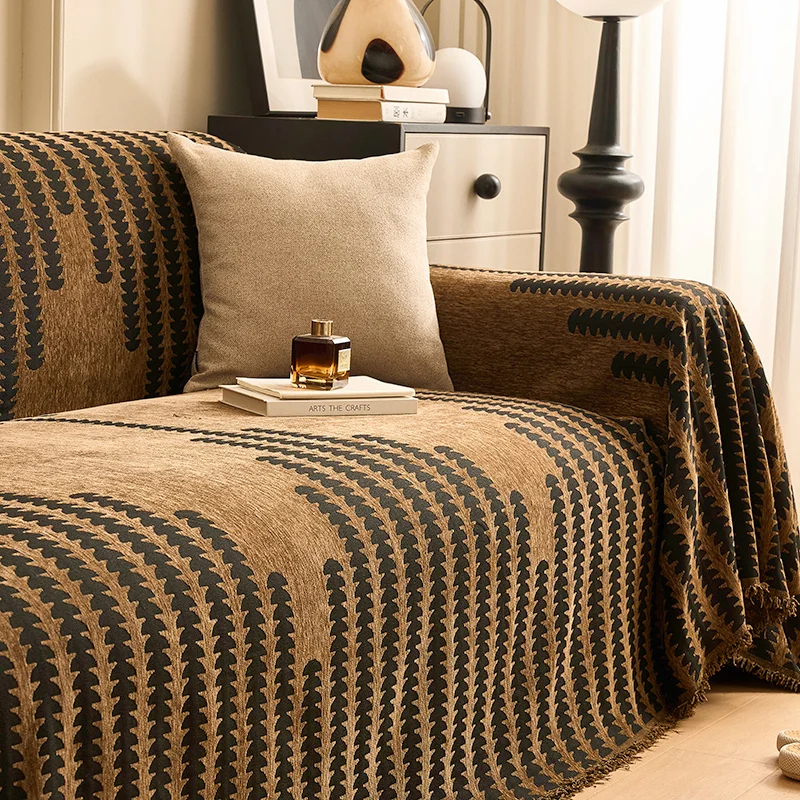 Home Sofa Cover Living Room Sofas Knitted Blanket Cover LINENS & BEDDING Color : Zebra White|Retro Red|Mint Green|Premium Black|Elegant Gray|Autumn Coffee Home Sofa Cover Living Room Sofas Knitted Blanket Cover LINENS & BEDDING Color : Zebra White|Retro Red|Mint Green|Premium Black|Elegant Gray|Autumn Coffee