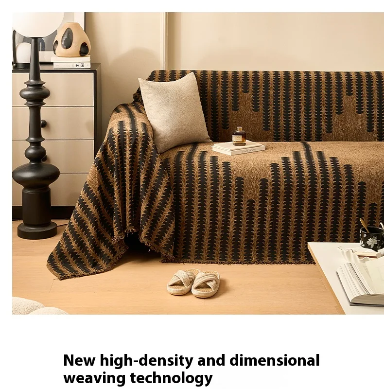 Home Sofa Cover Living Room Sofas Knitted Blanket Cover