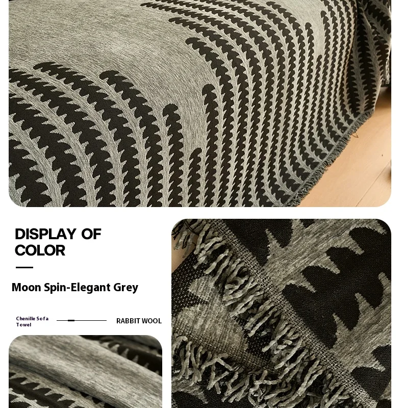 Home Sofa Cover Living Room Sofas Knitted Blanket Cover