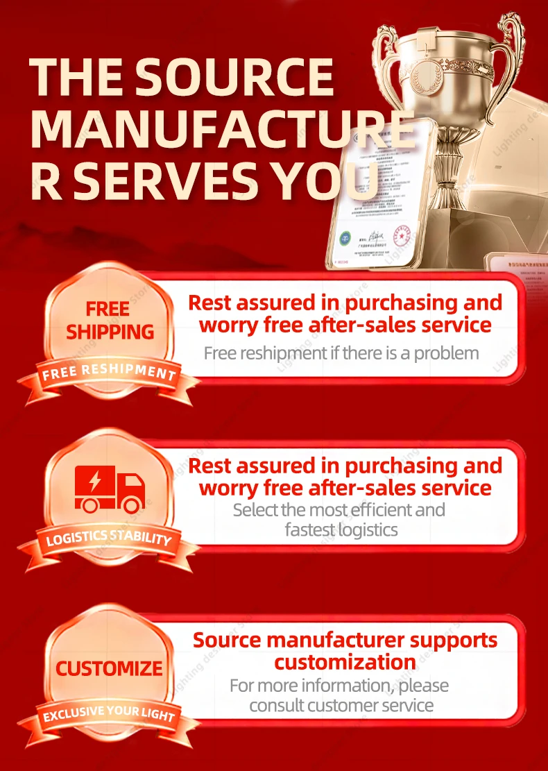 Hotel Living Room Hanging Led Chandelier