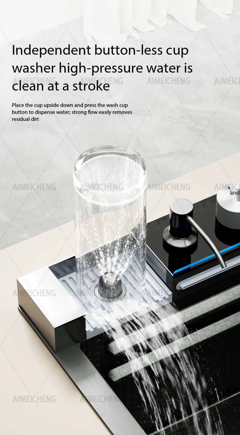 Household Smart Fruit & Vegetable Purification Double Sink