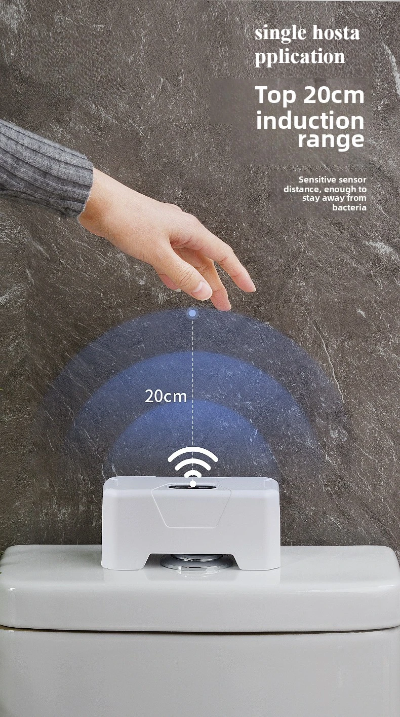 Household Smart Infrared Induction Toilet Flusher Set
