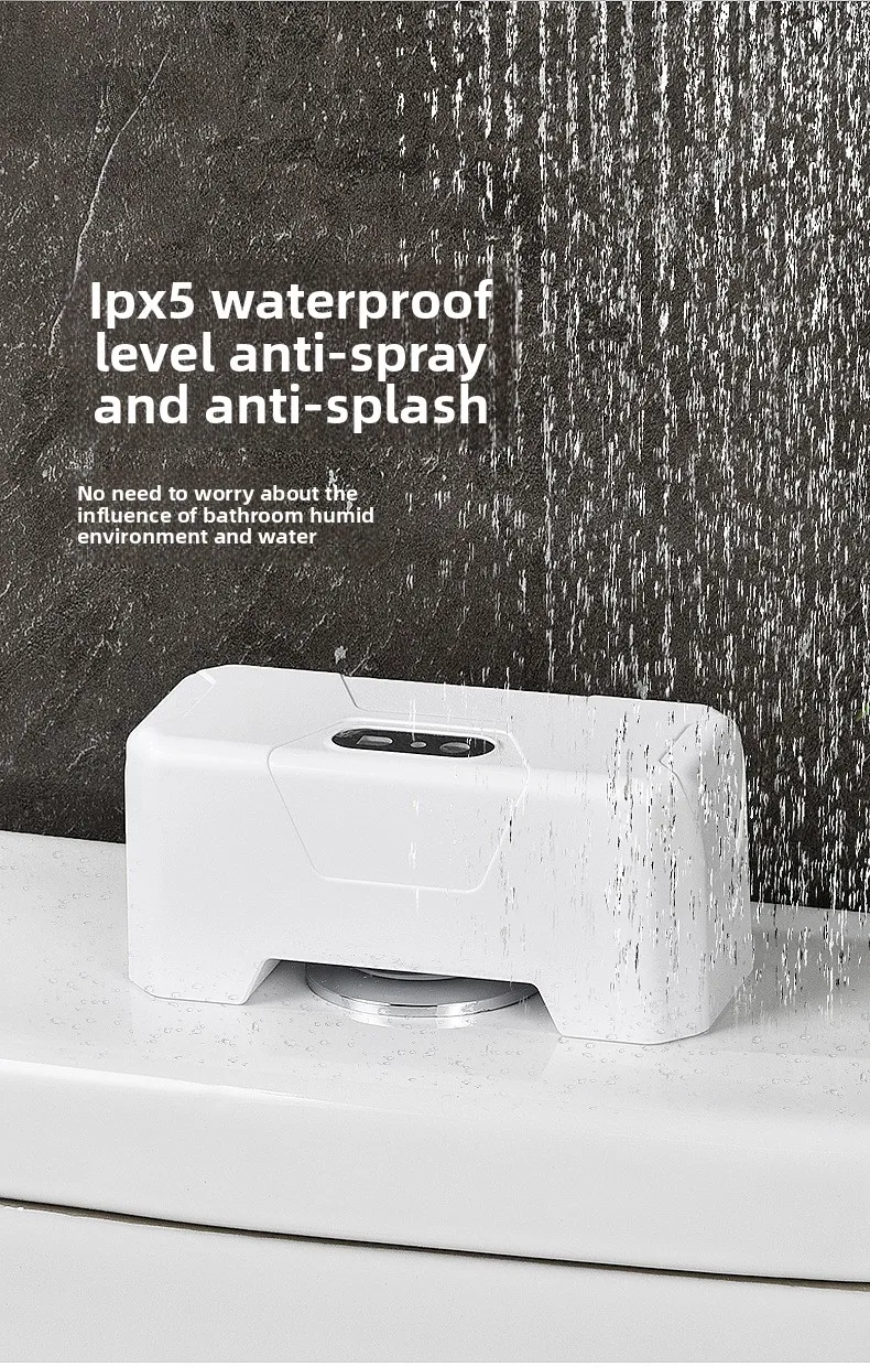 Household Smart Infrared Induction Toilet Flusher Set