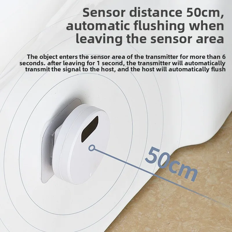 Household Smart Infrared Induction Toilet Flusher Set BATHROOM ACCESSORIES Household Smart Infrared Induction Toilet Flusher Set BATHROOM ACCESSORIES