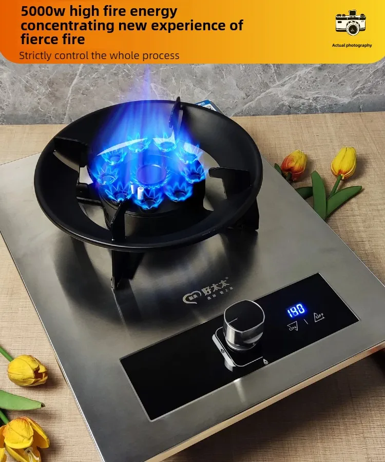 Household is very beautiful wife flip single stove gas Household is very beautiful wife flip single stove gas