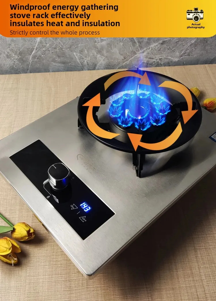 Household is very beautiful wife flip single stove gas Household is very beautiful wife flip single stove gas