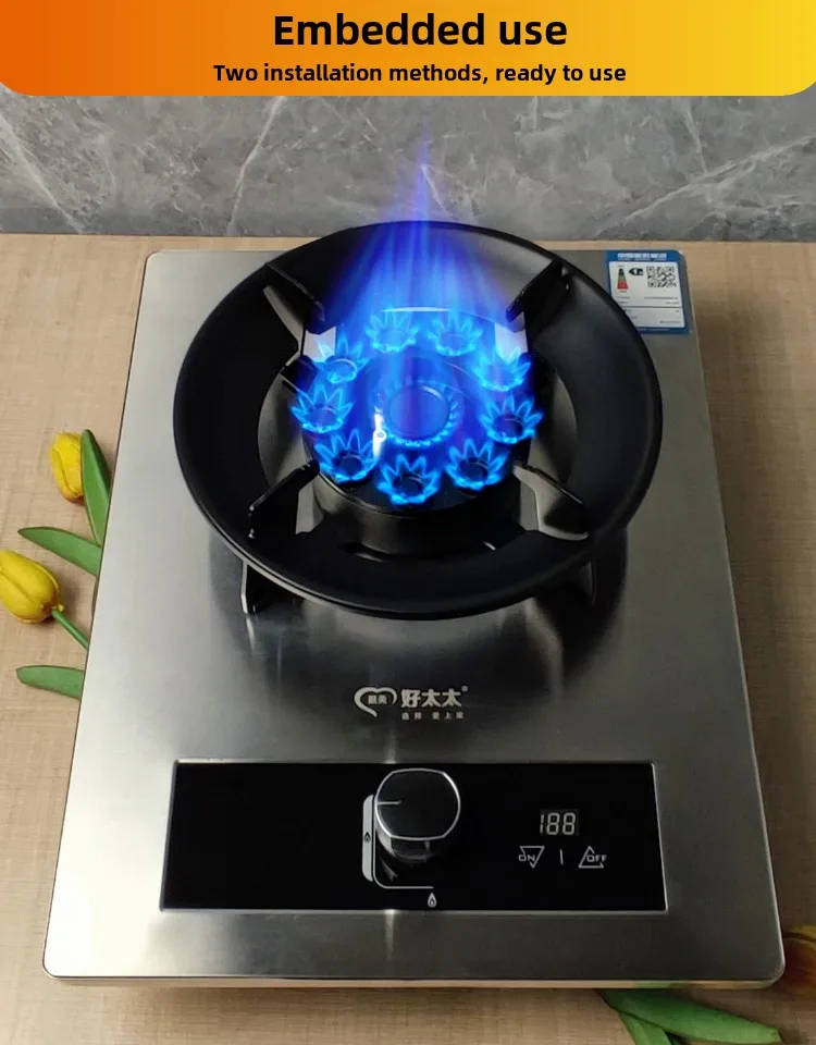 Household is very beautiful wife flip single stove gas Household is very beautiful wife flip single stove gas