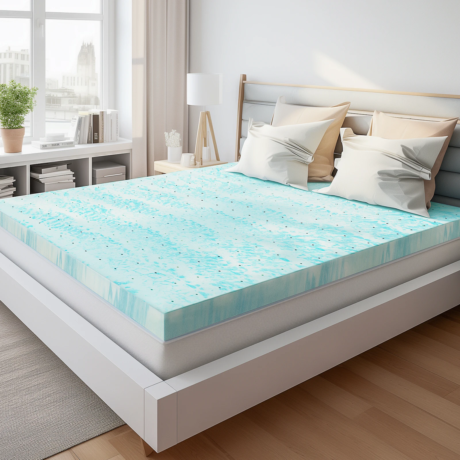 JHK 2-3 Inch Gel Memory Foam Mattress JHK 2-3 Inch Gel Memory Foam Mattress